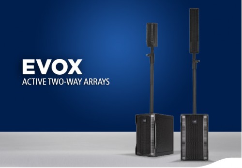 RCF EVOX 8 Active Two-Way Array 1400 Watt Amplifier